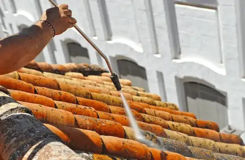 Nettoyage de toitures - Boyeux-Saint-Jérôme